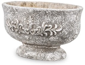 Cyrus design Kaspó cement szürke 15.5x25x15.5cm