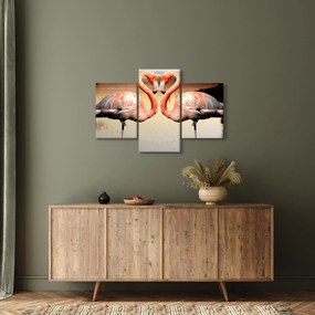 Kép - két flamingó (90x60 cm)