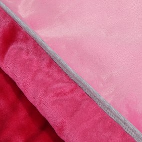 Flanel Fleece takaró dupla pink rózsaszín