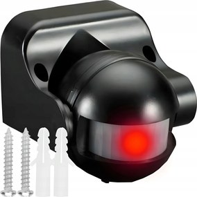 Szürkületi Mozgásérzékelő Fali Pir Kültéri Led Falra Szerelhető Érzékelő Szenzor