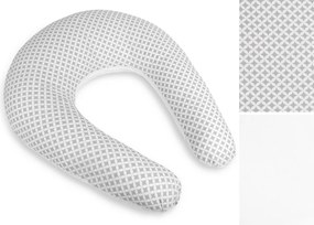 Bellatex Szoptatós párna Kosočtverce szürke, 180cm