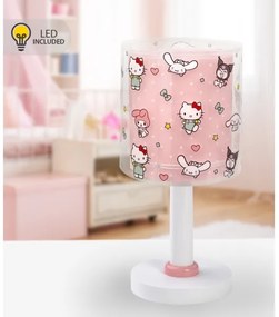 Dalber 41251 - LED gyereklámpa HELLO KITTY&FRIENDS 1xG4/4W/230V rózsaszín