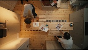 Natúr színű borovi fenyő ülőke Join-In – Karup Design