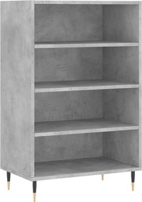 vidaXL betonszürke szerelt fa magasszekrény 57 x 35 x 90 cm