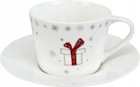 Carol 2025 porcelán bögre aljjal 150 ml