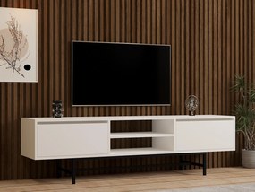 TV asztal/szekrény Nubola (fehér) . Akció -31%. 1095602