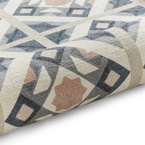 Szürke-krémszínű mosható futószőnyeg 61x170 cm Victoria Orange – Think Rugs