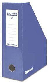 Iratpapucs, karton, 100 mm, DONAU, kék (D7648K)