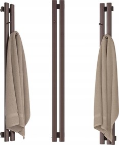 Dekorációs Radiátor FÜGGŐLEGES-2 Akasztókkal 1800/130 Bordó