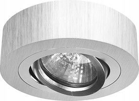 Süllyesztett Halogén Lámpatest Led Cső GU10 Ezüst