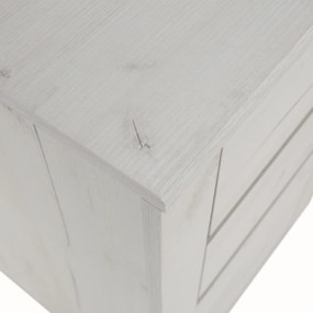 PC asztal typ 80, fehér craft, ANGEL