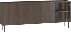 Dunari komód 220 cm négyajtós - dunin tölgy