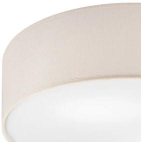 Mennyezeti lámpa SIRJA DOUBLE 4xE27/15W/230V átm. 45 cm krémes