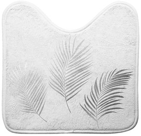 Fehér-ezüstszínű fürdőszobai kilépő WC-hez 45x45 cm Orbella – douceur d'intérieur