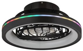 Globo 03665 - LED RGB Dimmelhető mennyezeti ventilátor DEANNE LED/40W/230V + távirányító