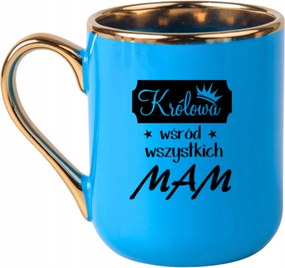 Bögre Kék Ajándék Vicces Anyák Napja Királynő Anya