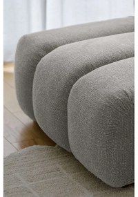 Világosszürke sarokkanapé (bal oldali-heverő résszel) Shell – Miuform