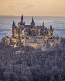 Poszter 40x50cm Hohenzollern kastély 2, Assaf Frank