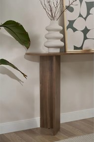 Konzolasztal, dió 150x35x75 cm