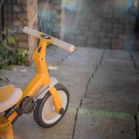 PETITE&amp;MARS - Gyermek tricikli 5in1 TURBO Intense Ochre