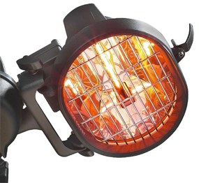 EUROM PARASOL 1500 infraradiátor, fekete