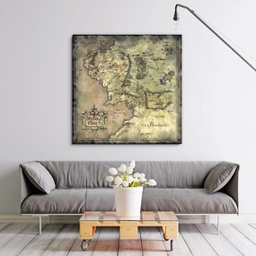 DUBLEZ | Fa térkép - Középfölde