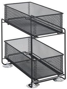 WENKO 69768800 - GIOMA konnektortartó 35x33,5 cm fekete