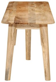 tömör mangófa pad 160 x 40 x 45 cm