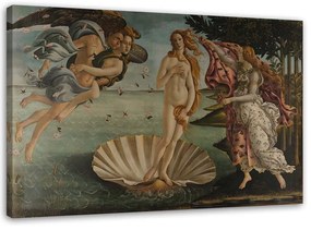Gario Kép Vénusz születése - Sandro Botticelli, reprodukció Méretek: 90 x 60 cm, Kivitelezés: Vászonkép