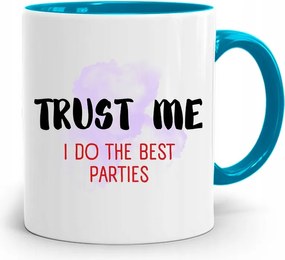 Bulizóknak Kék Bögre nyomott mintával, fényképpel