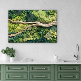 DUBLEZ | Moha kép utánzata - Ág az erdőben