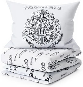 Világító ágyneműhuzat HARRY POTTER VISION fehér Ágyneműhuzat mérete: 70 x 90 cm | 140 x 200 cm
