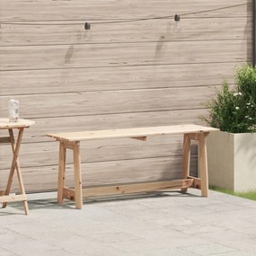 Kültéri Pad 119x35x47 cm Tömör Fenyőfa