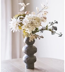 Sötétszürke kerámia váza (magasság 33,5 cm) Ala – House Nordic