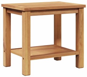 Dohányzóasztal Barna 50 x 35 x 45 cm Tömör tíkfa