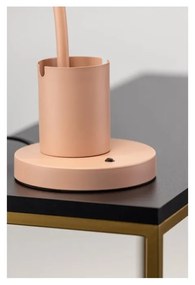 Világoskék-rózsaszín asztali lámpa fém búrával (magasság 50 cm) Mouse – GTV