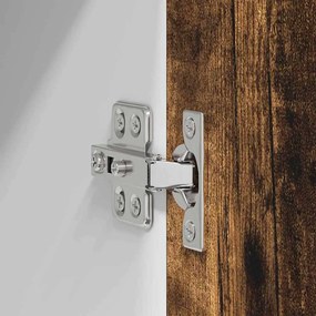 Függő szekrény Riga Füstölt tölgy 60 x 31 x 100 cm Faanyag