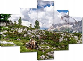 Vászonkép 100x70 Hegyi kilátás Tájkép