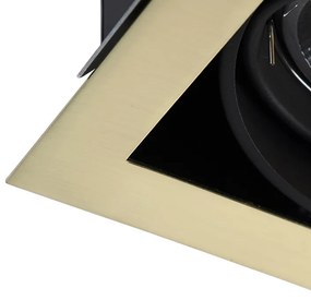 Beépített reflektor sárgaréz állítható 2-lámpás - Oneon