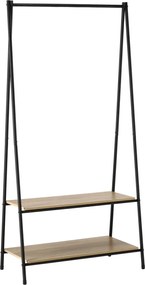 Álló fogas 2 polccal 80 x 40 x 160 cm