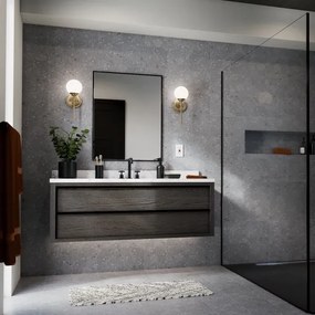 Kichler KL-BENNO1-CPZ - LED Fürdőszobai lámpa BENNO 1xG9/3W/230V IP44 réz