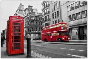 Poszterek 93x62 London Buszfülke