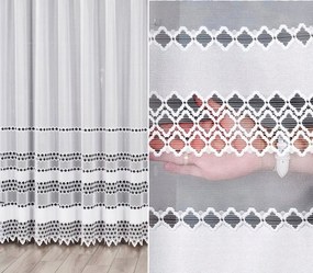 Filomena jacquard függöny mintás 018669 500x250cm egyenes (kész) szegéllyel