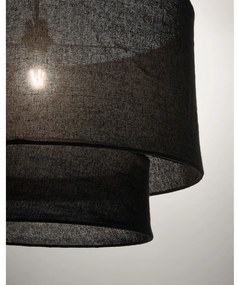 Fekete lámpabúra ø 60 cm Mariela – Kave Home