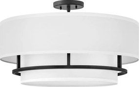 Hinkley HK-GRAHAM-L-BK - GRAHAM felületre szerelhető csillár 4xE14/40W/230V fekete