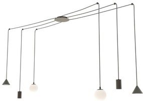 Emibig FUJI 1349/6 Függőlámpa 2x10W/E14|2xGU10/8W|2xGX53/8W IP20