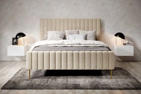 Nicole 46 cm-es függő éjjeliszekrény készlet - fehér