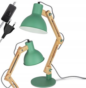 LED-es íróasztali éjjeli lámpa Hálószobába E27 Állítható