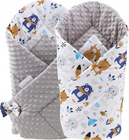 shopJK KÉTOLDALAS PÓLYA - MINKY BOHO ANIMALS