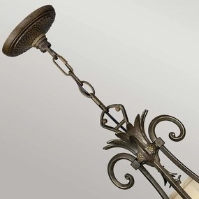 Hinkley HK-PLANT10-PZ - Csillár láncon PLANTATION 10xE14/40W/230V bronz